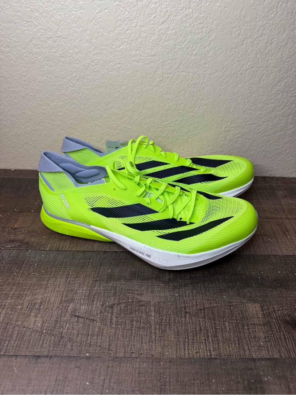 Adidas Adizero Avanti Track Spikes “Lucid Lemon” 
- Size 9.5 Men.